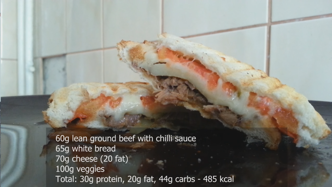 Beef and Cheese Sandwich